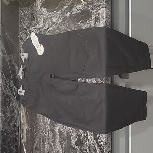 Black reinforced knee pants